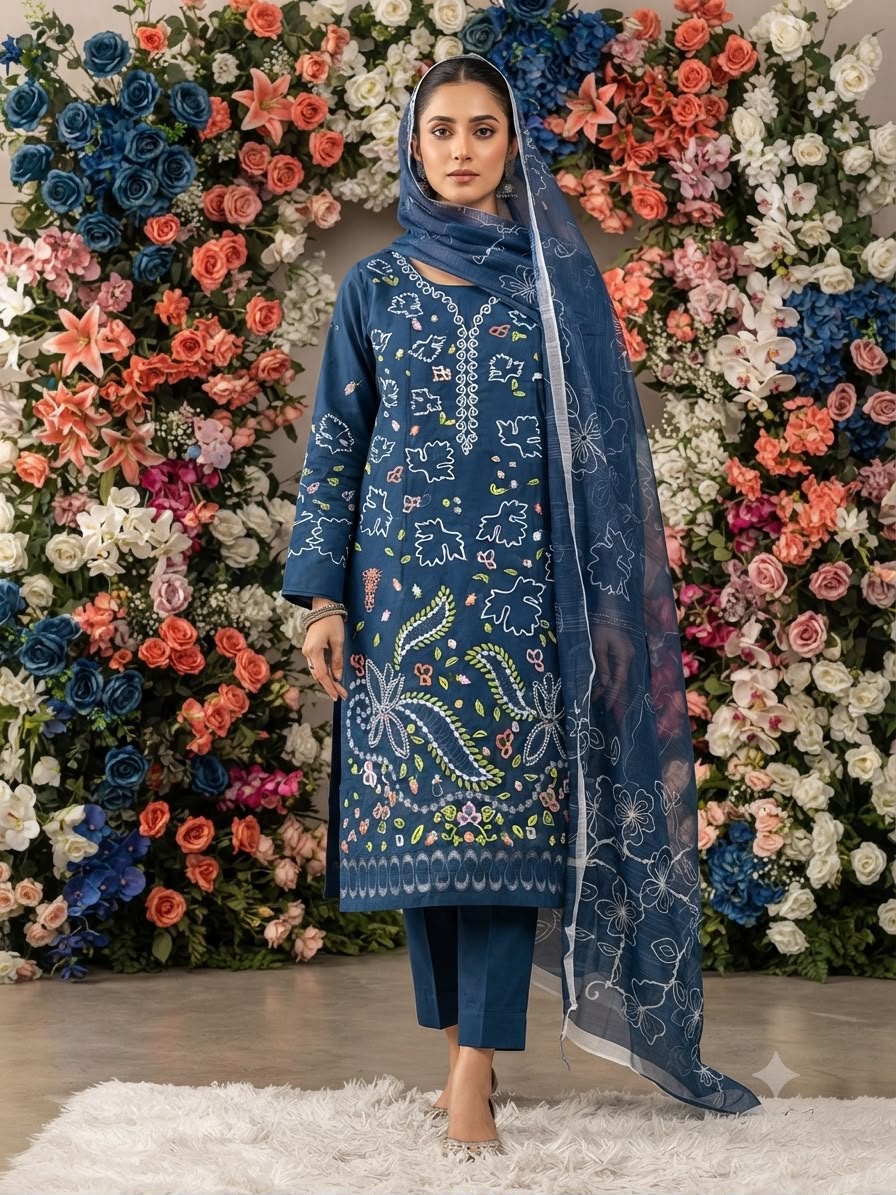 Midnight Blue Florals 💙